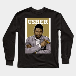 Usher Long Sleeve T-Shirt